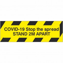 Pack of 5 x Covid 19 Stop...